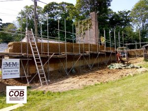 cob specialist Cornwall cob specialist UK cob wall specialist cob wall repairs