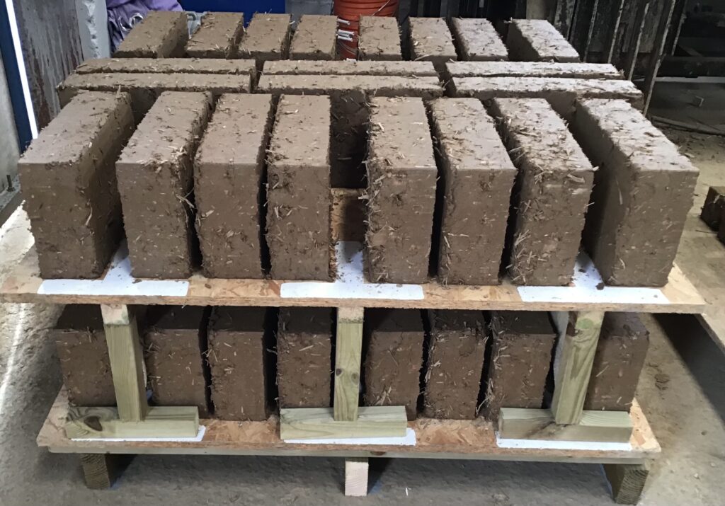 cob blocks and cob bricks for self-build and new build sustainable building materials