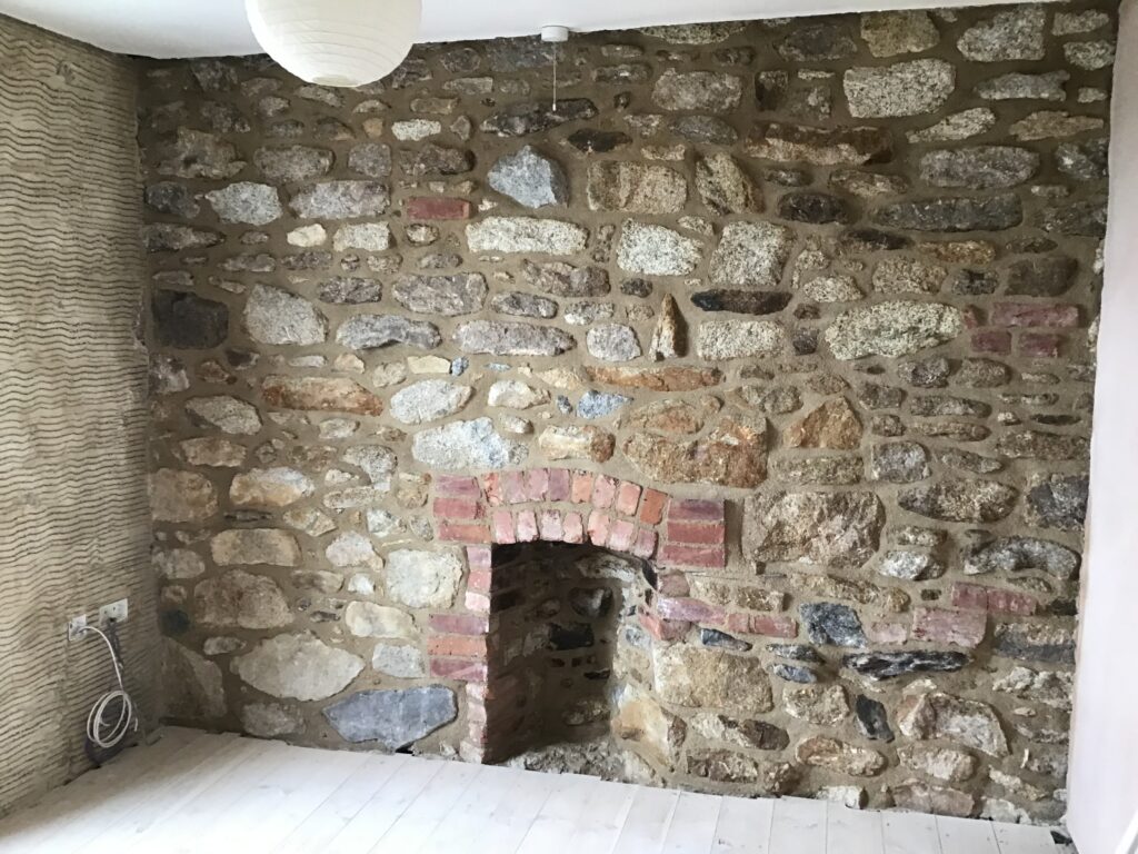 lime pointing Cornwall lime pointing